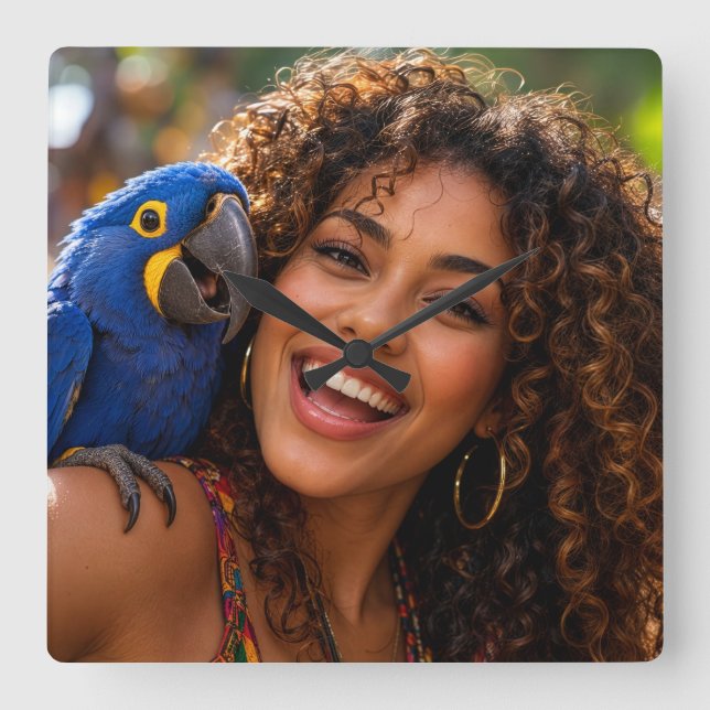 VENEZUELA FYRKANTIG KLOCKA (Framsida)