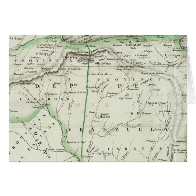 Venezuela Hälsningskort (Framsidan Horizontal)