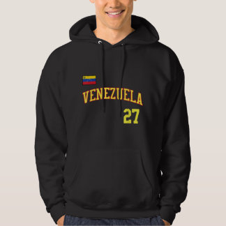 Venezuela i Baseball eller Beisbol Stil i Venezue Hoodie