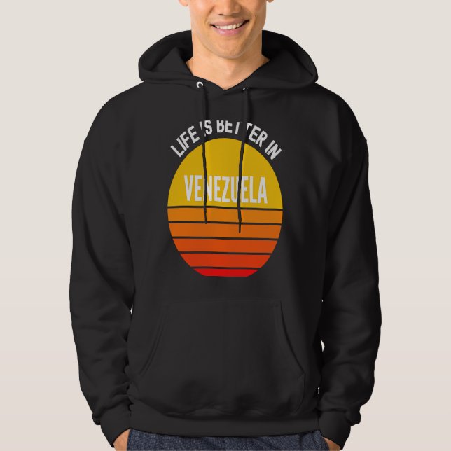 Venezuela i Venezuela Hoodie (Framsida)