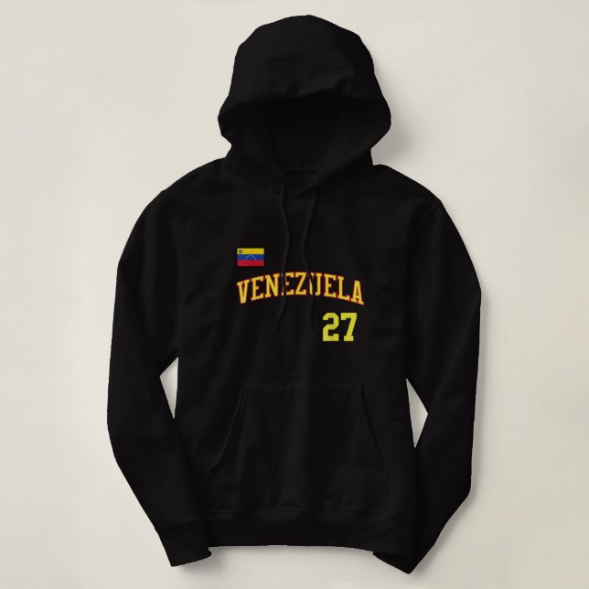 Venezuela in Baseball or Beisbol Style for Venezue T Shirt (Design framsida)