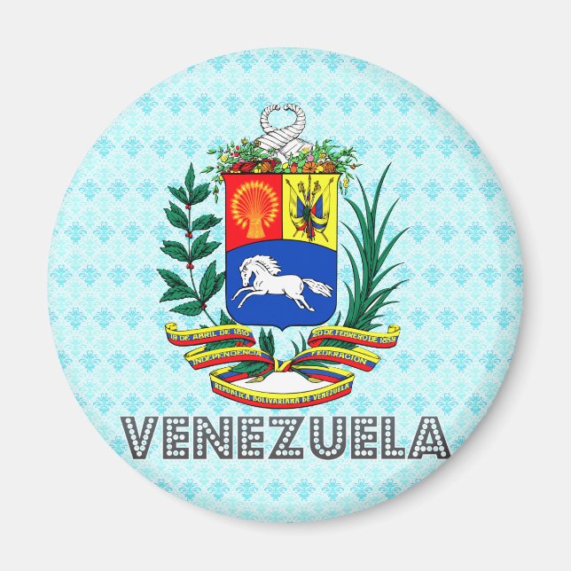 Venezuela Jackar om Arm Magnet (Framsidan)