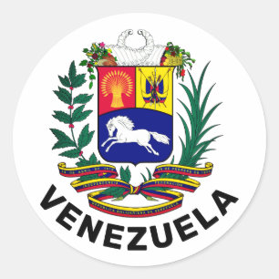 Venezuela jackar om arm runt klistermärke