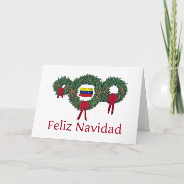 Venezuela jul 2 helgkort (Framsida)