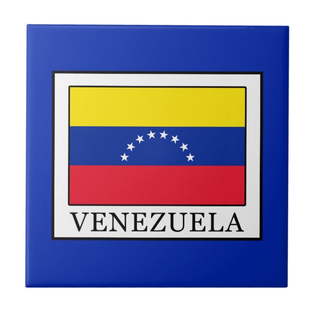 Venezuela Kakelplatta (Framsidan)