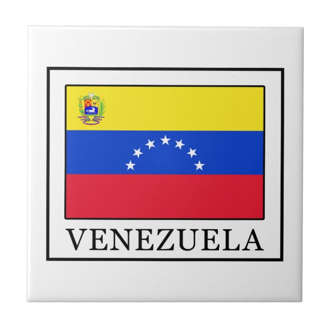 Venezuela Kakelplatta (Framsidan)