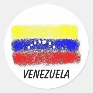 Venezuela klistermärkear runt klistermärke