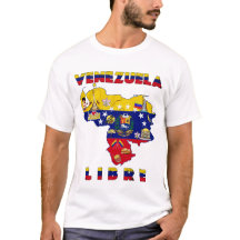 Venezuela Libre - Fri Venezuela kart T-shirt