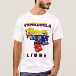 Venezuela Libre - Fri Venezuela kart T-shirt