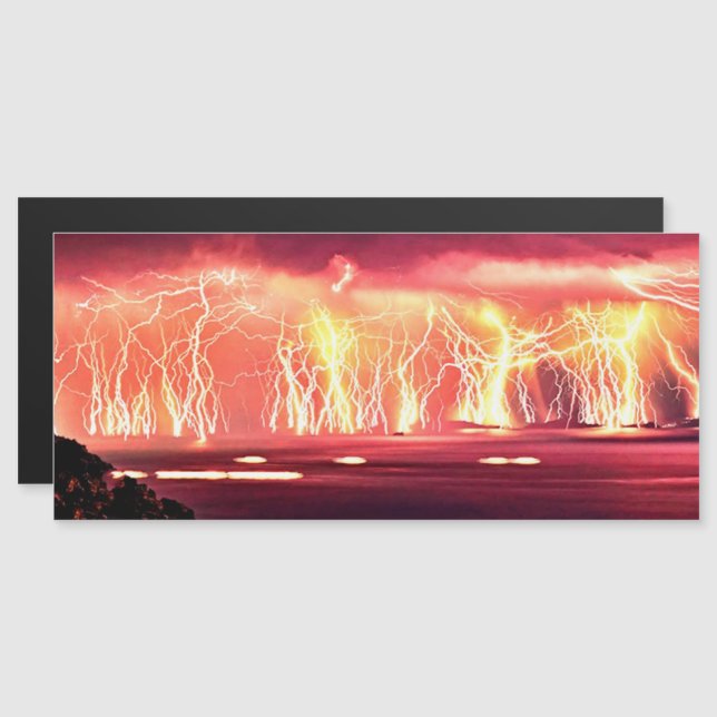 Venezuela Lightnings Magnetic Card (Fram/baksida)