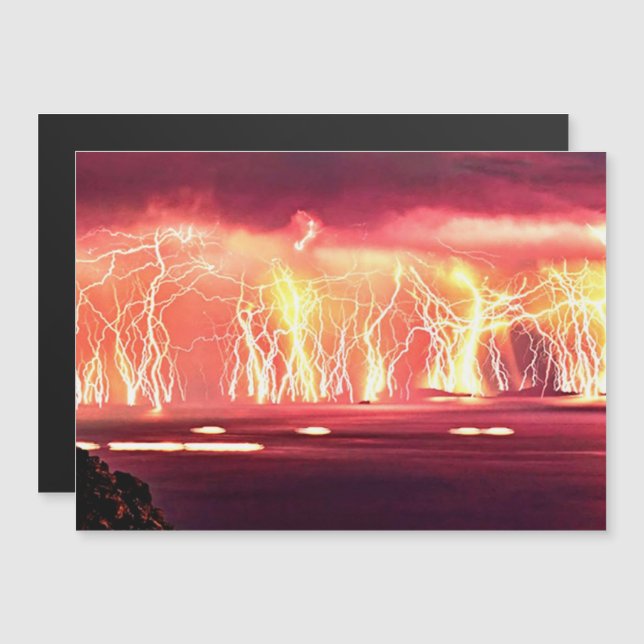 Venezuela Lightnings Magnetic Card (Fram/baksida)