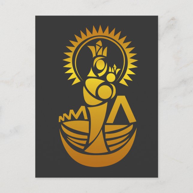 Venezuela Maracaibo Virgen Chinita Chiquinkra Vykort (Framsida)