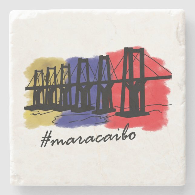 Venezuela - Maracaibo - Zulia Stenunderlägg (Framsidan)