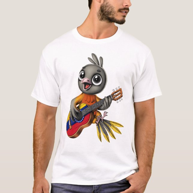 Venezuela National Bird T Shirt (Framsida)