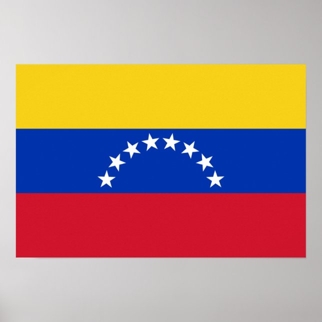 Venezuela National Flagga Poster (Framsidan)