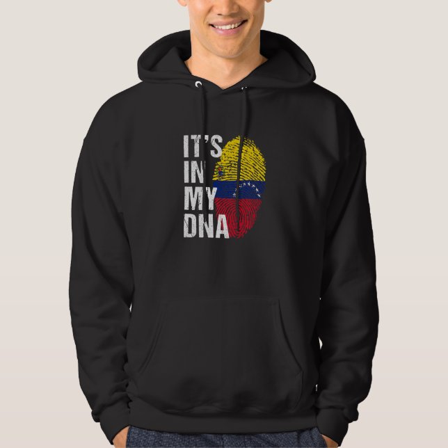 venezuela patriotic Venezuelan pride men women kid Hoodie (Framsida)