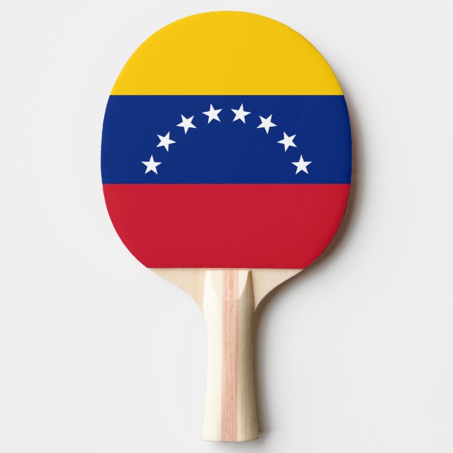 Venezuela Pingisracket (Framsidan)