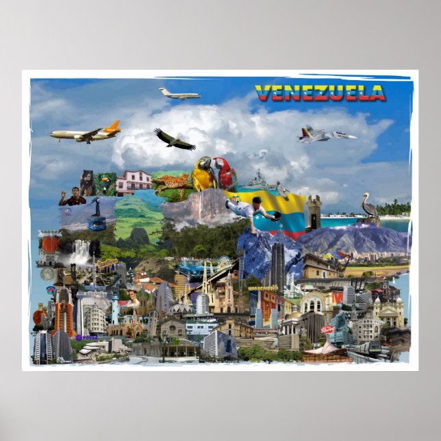 Venezuela Poster (Framsidan)
