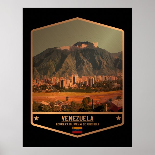 Venezuela Poster (Framsidan)