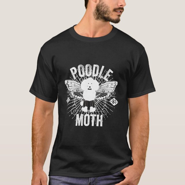 Venezuela Pudel Moth T Shirt (Framsida)