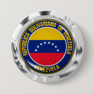 Venezuela Round Emblem Knapp