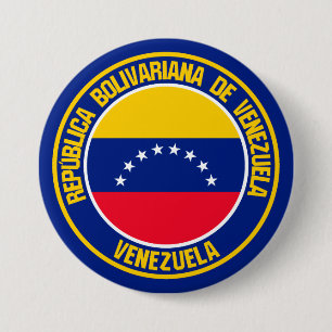 Venezuela Round Emblem Knapp