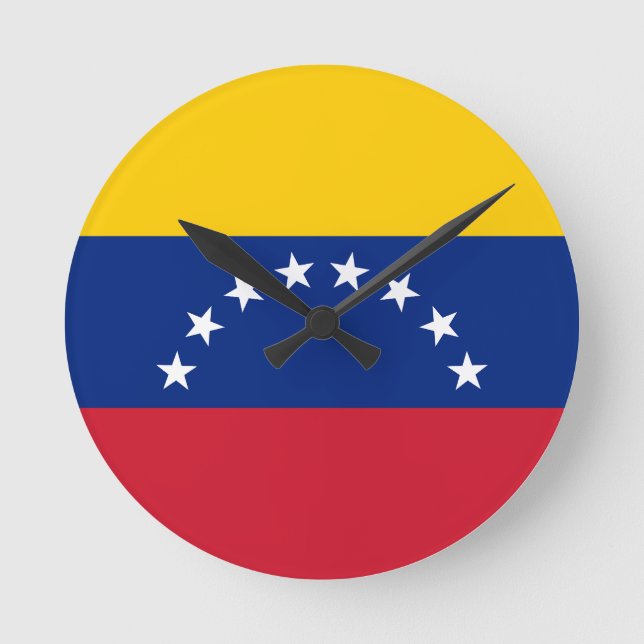 Venezuela Rund Klocka (Framsida)