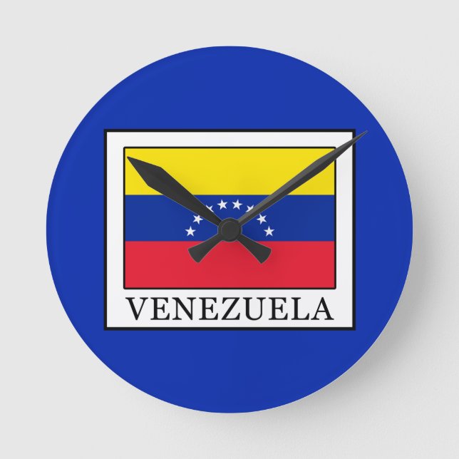 Venezuela Rund Klocka (Framsida)