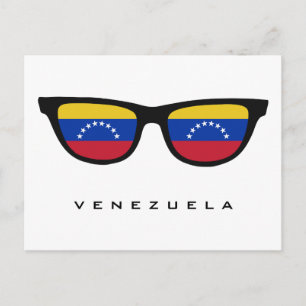 Venezuela Shades anpassningsbar text och färg vyko Vykort