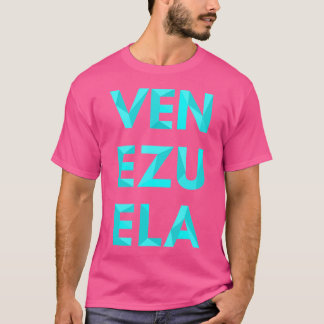 Venezuela Shirt Novelty Origami Art Stil Gift Tee