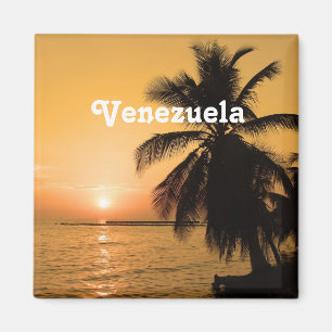 Venezuela solnedgång magnet