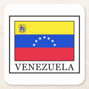 Venezuela Underlägg Papper Kvadrat