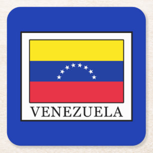Venezuela Underlägg Papper Kvadrat