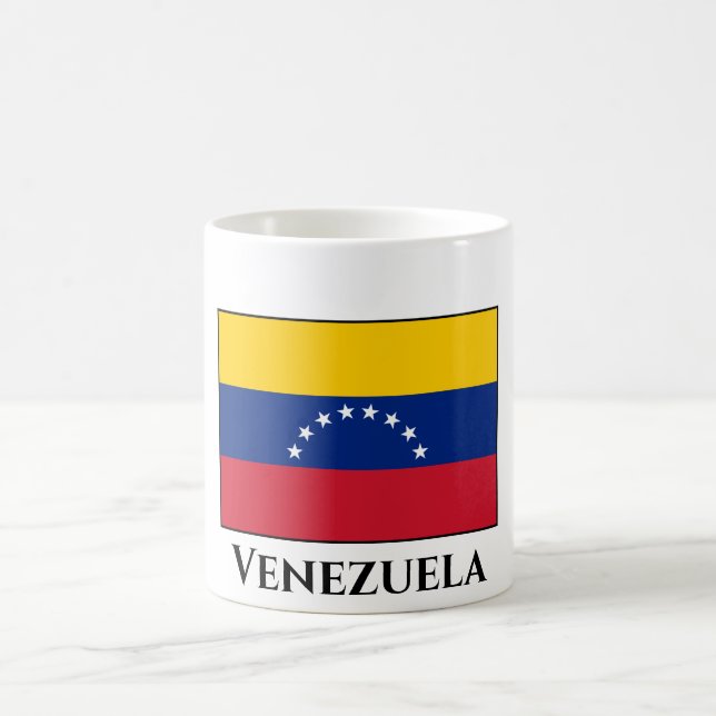 Venezuela (Venezuelan) Flagga Kaffemugg (Center)