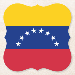 Venezuela (Venezuelan) Flagga Underlägg Papper