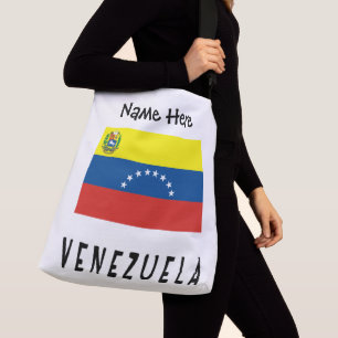 Venezuela Venezuelansk Flagga Personligt Namn Axelväska