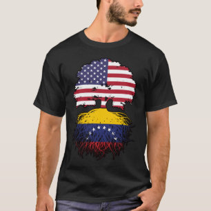 Venezuela Venezuelas amerikanska amerikanska Träd T Shirt