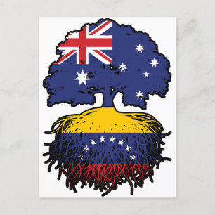 Venezuela Venezuelas australiska Träd Vykort