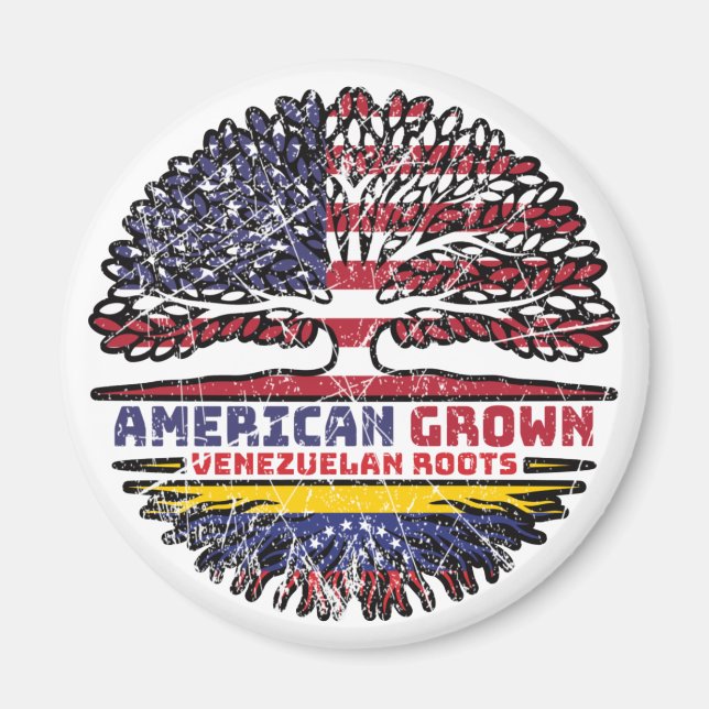 Venezuela Venezuelas USA Förenta staterna Förenta  Magnet (Framsidan)