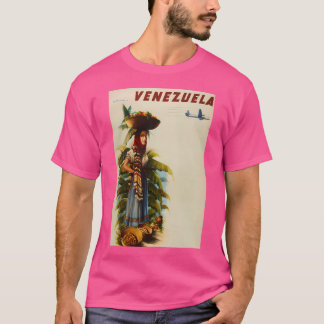 Venezuela Vintage resor Poster T Shirt