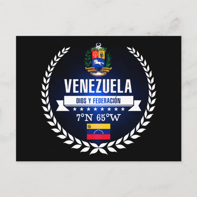 Venezuela Vykort (Framsida)