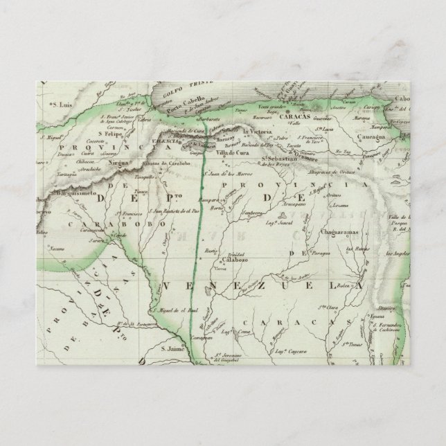 Venezuela Vykort (Framsida)