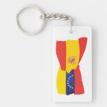 Venezuela y España juntos- Venezuela Spain flag