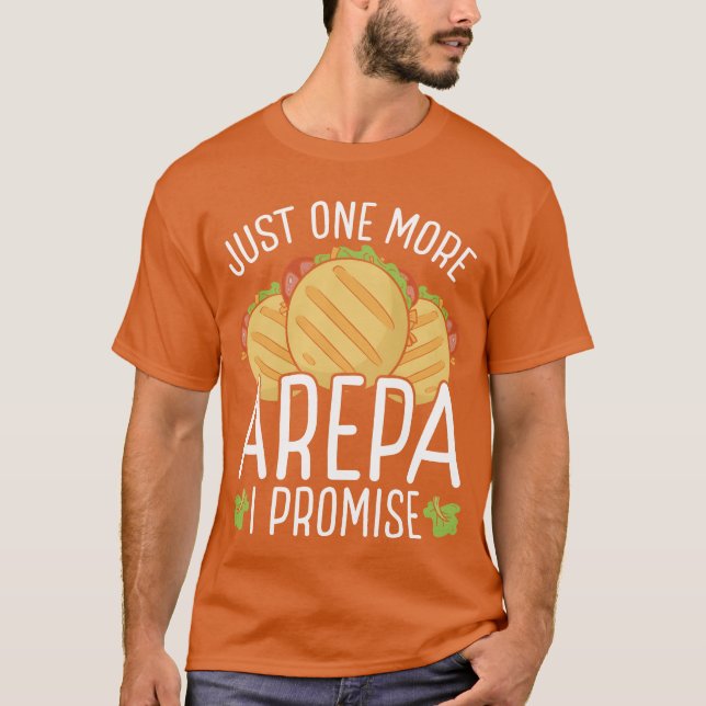 Venezuelan Arepa Colombianraditional Food boy T Shirt (Framsida)