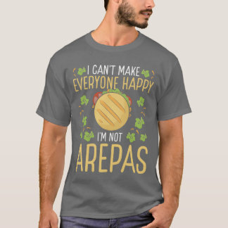 Venezuelan Arepa Lover Colombian Food Arepas Maker T Shirt