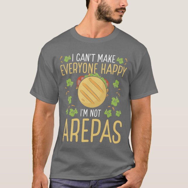 Venezuelan Arepa Lover Colombian Food Arepas Maker T Shirt (Framsida)