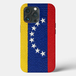 Venezuelan flag embroidery style design