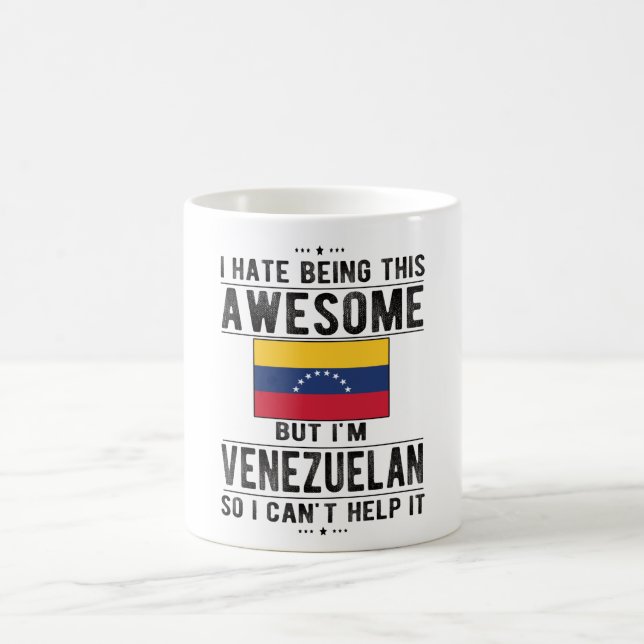 Venezuelan Flagga Venezuela Proud Venezuelan Roots Kaffemugg (Center)
