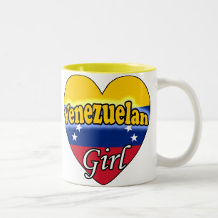 Venezuelan Girl Två-Tonad Mugg