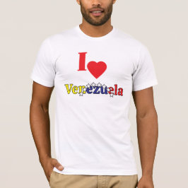 venezuelan,mens heart, i love Venezuela ,flag T Shirt